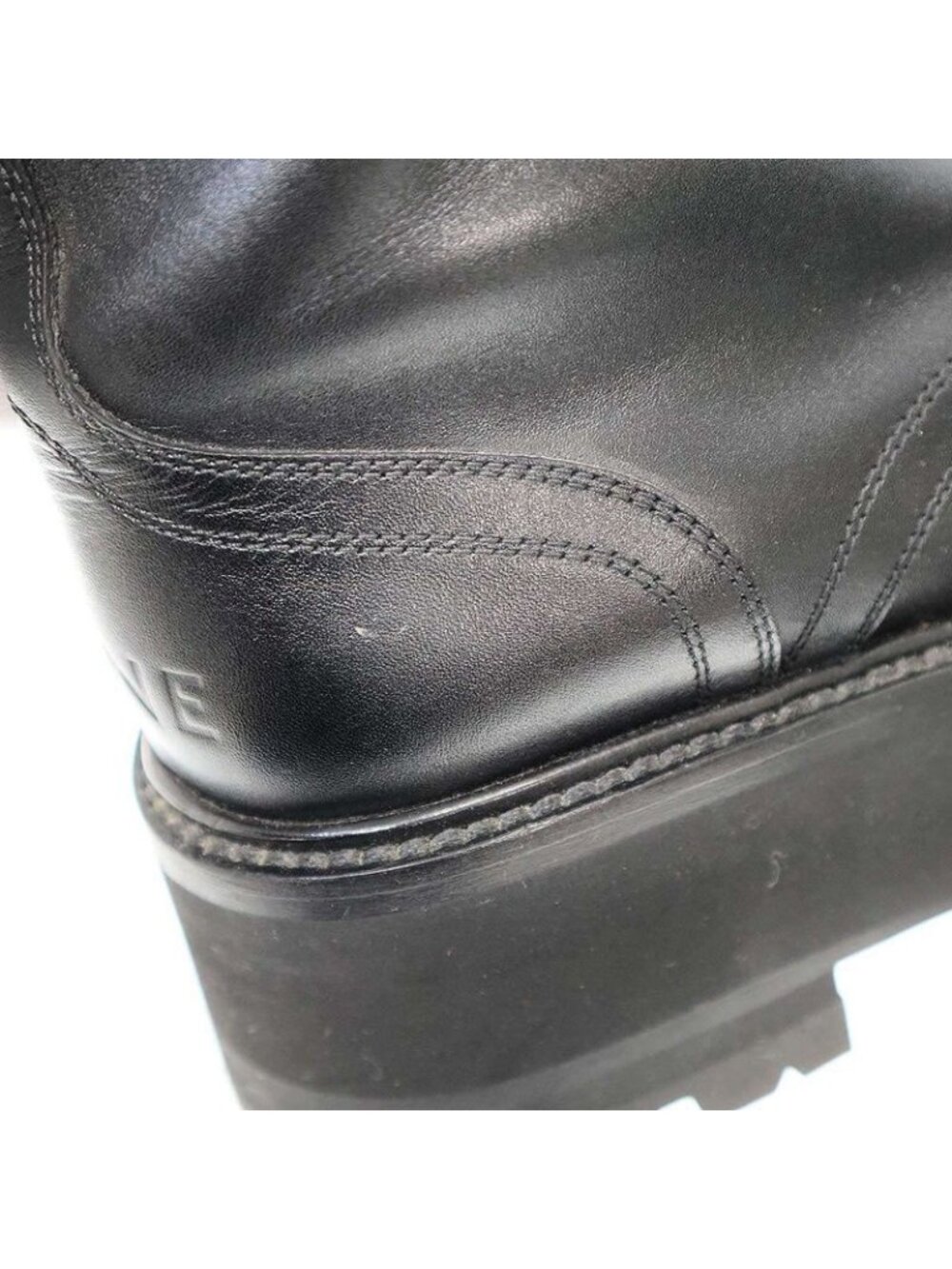 Celine 23 SS Bulky Maxx Lace Up Boots Black 40 - Picture 8 of 8